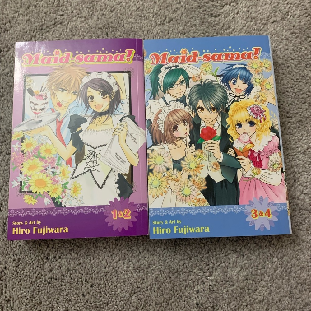 (selling the books separately) Maid sama Manga comics, vol 3-4 By Hiro Fujiwara